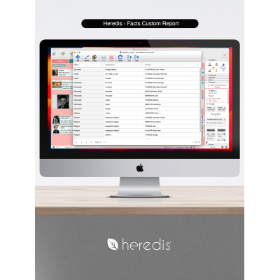 Heredis 2023 for WINDOWS & Mac - UPGRADE