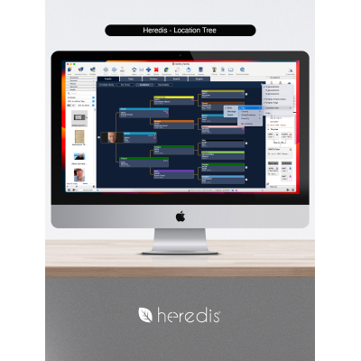 Heredis 2023 for WINDOWS & Mac - UPGRADE