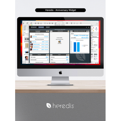 Heredis 2023 for WINDOWS & Mac - UPGRADE