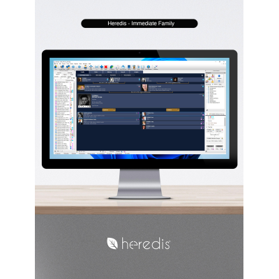 Heredis 2023 for WINDOWS & Mac - UPGRADE