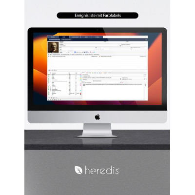 Heredis Expert-Paket 2026 für Mac - Upgrade Heredis Expert-Paket 2026 für Mac - Upgrade