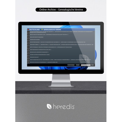 Heredis Expert-Paket 2026 für Windows - Upgrade Heredis Expert-Paket 2026 für Windows - Upgrade