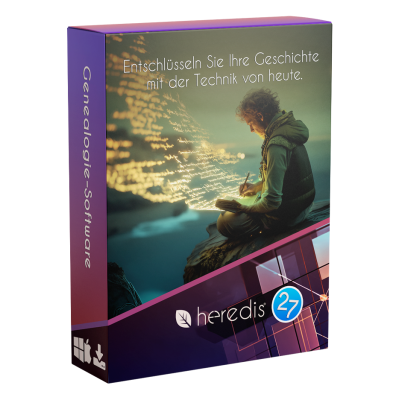 Heredis 2027 für Windows & Mac - Upgrade