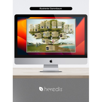 Heredis 2027 Expert-Paket für Mac | Inkl. USB-Videokurs