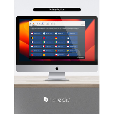 Heredis 2027 Expert-Paket für Mac | Inkl. USB-Videokurs