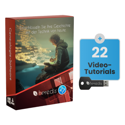 Heredis 2027 Expert-Paket für Windows - Upgrade
